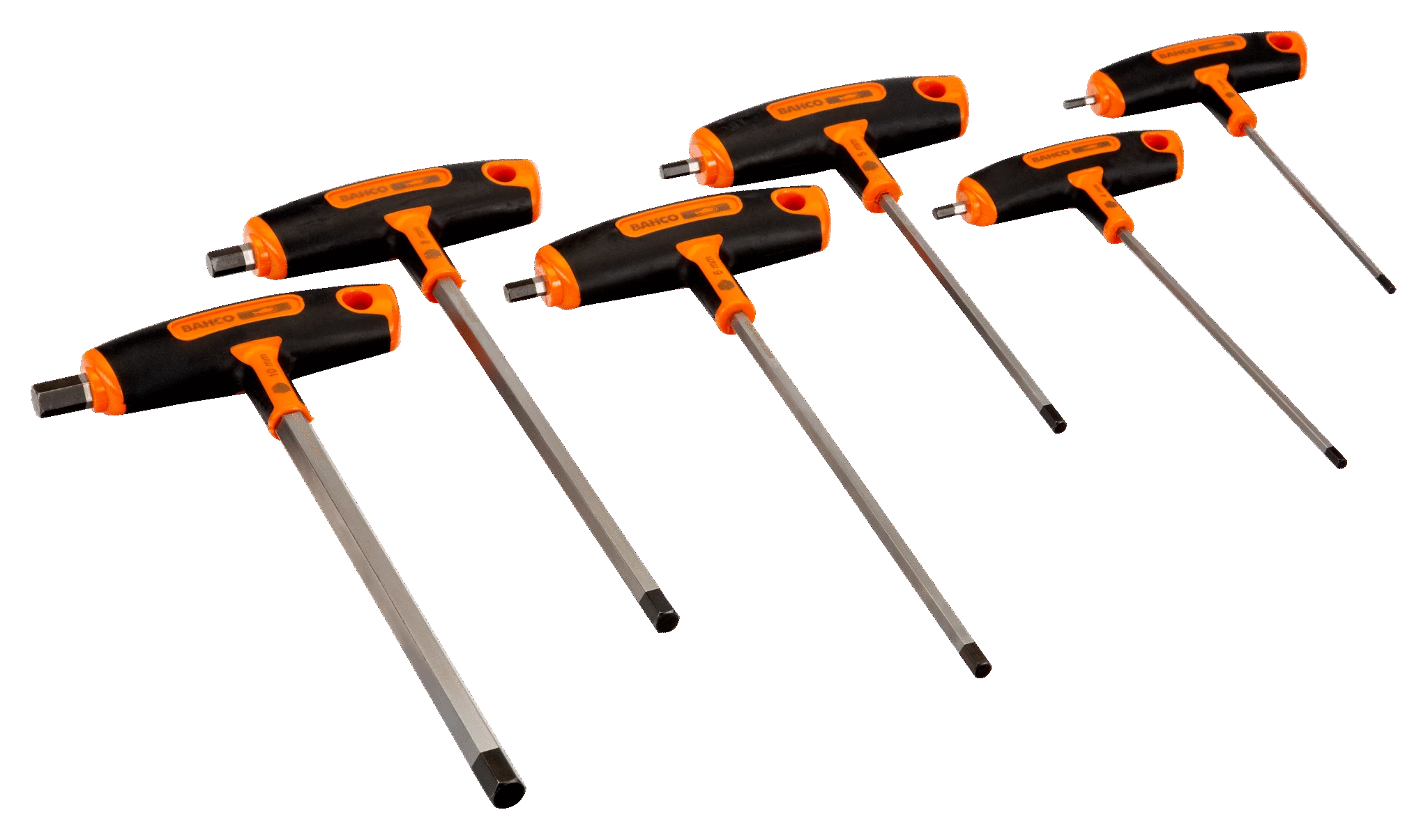 Bahco Unbrakonøgle Sæt Med T-Håndtag