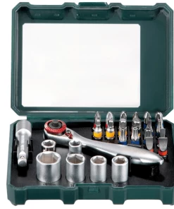 METABO Bit/Topnøglesæt M. 26 Dele