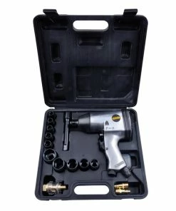 Stanley Trykluft Slagnøglesæt 1/2'' Med 17 Dele