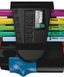 Wera 967/9 Torxnøgle Sæt Kompakt Multicolor