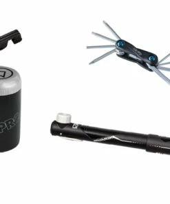 PRO Kombipakke Multitool, Pumpe, Dækjern, Flaske